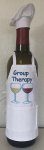 Group Therapy - Wine Bottle Apron & Hat